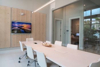 Conference Room at Everly Apts in Naples FL